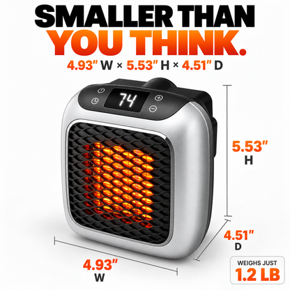 ThermaHeat™ TurboHeat Wall Plug