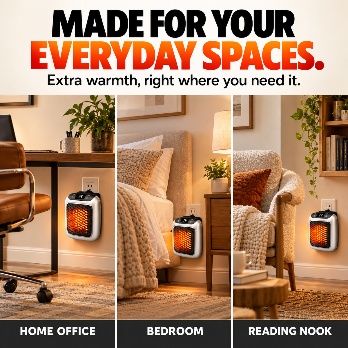 ThermaHeat™ TurboHeat Wall Plug